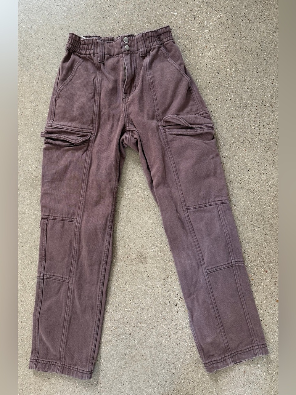 PacSun Women's Mauve Cargo Pants